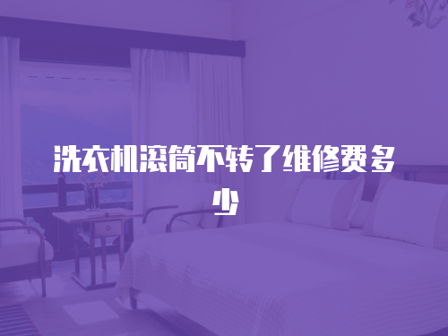洗衣機(jī)滾筒不轉(zhuǎn)了維修費(fèi)多少