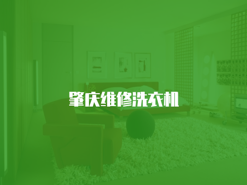 肇慶維修洗衣機