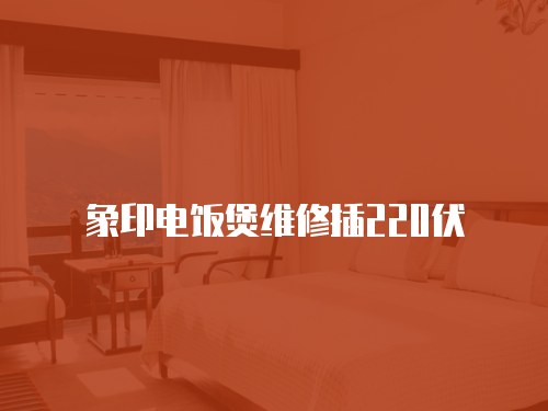 象印電飯煲維修插220伏