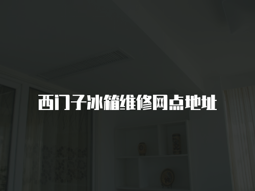 西門子冰箱維修網(wǎng)點地址