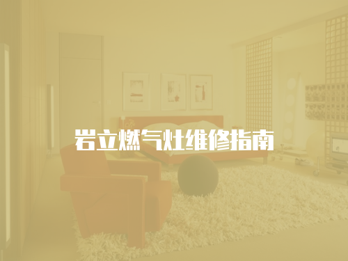 巖立燃氣灶維修指南