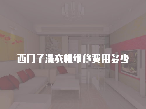 西門子洗衣機(jī)維修費(fèi)用多少