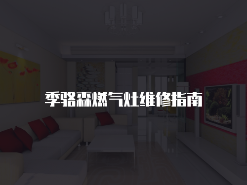 季駱森燃氣灶維修指南