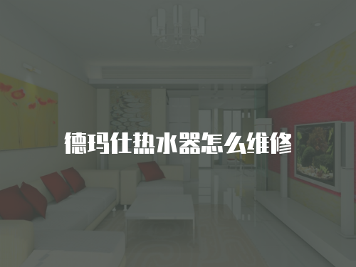 德瑪仕熱水器怎么維修