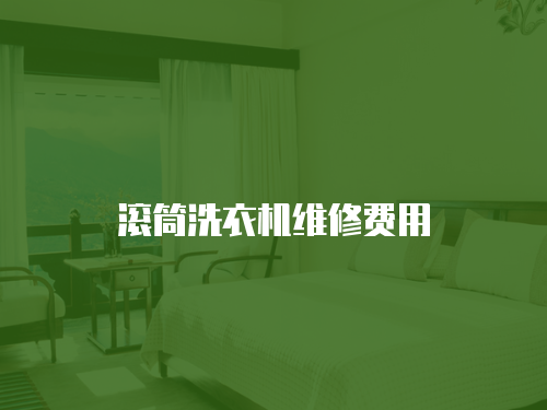 滾筒洗衣機維修費用