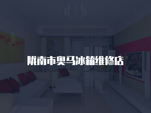 隴南市奧馬冰箱維修店