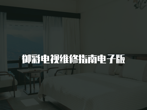御彩電視維修指南電子版