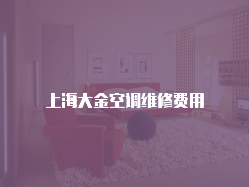上海大金空調維修費用