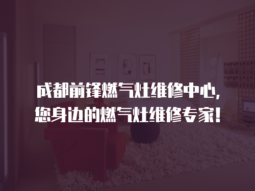 成都前鋒燃氣灶維修中心，您身邊的燃氣灶維修專家！
