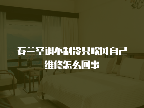 春蘭空調不制冷只吹風自己維修怎么回事