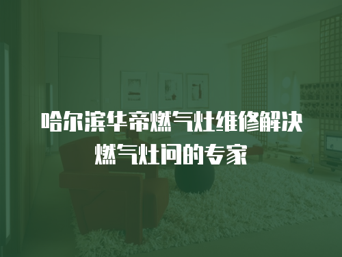 哈爾濱華帝燃氣灶維修解決燃氣灶問的專家