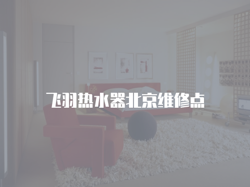 飛羽熱水器北京維修點