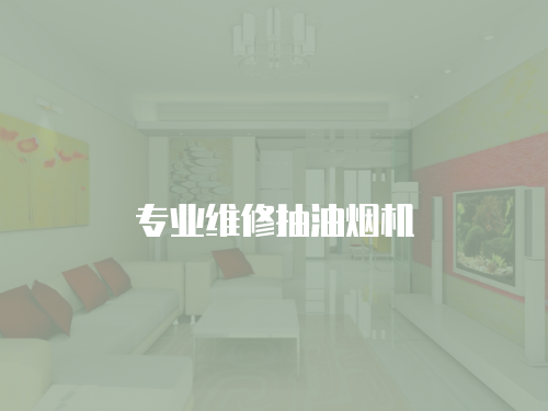專業維修抽油煙機