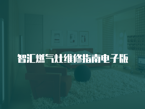 智匯燃氣灶維修指南電子版