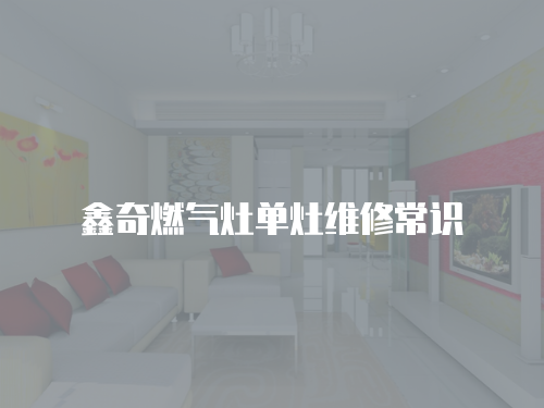 鑫奇燃?xì)庠顔卧罹S修常識(shí)