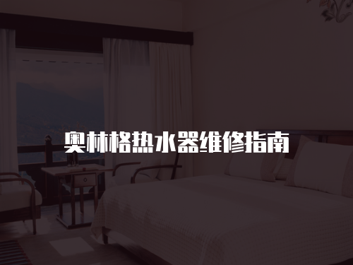 奧林格熱水器維修指南