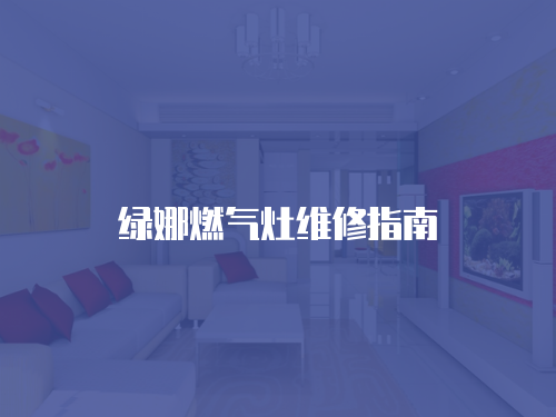 綠娜燃氣灶維修指南