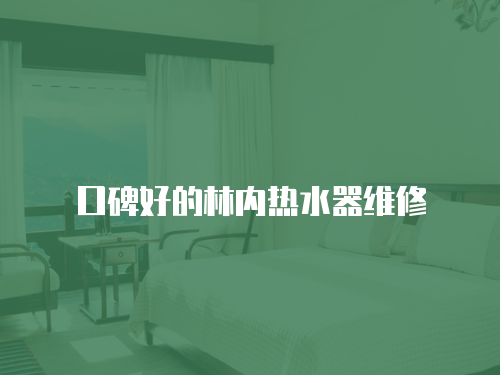 口碑好的林內熱水器維修