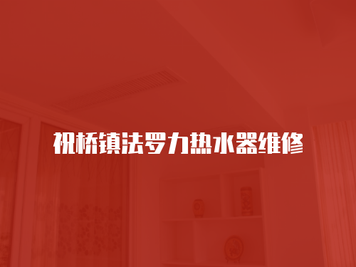 祝橋鎮(zhèn)法羅力熱水器維修