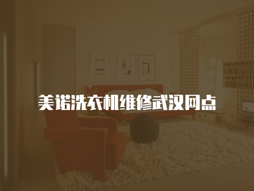 美諾洗衣機維修武漢網點