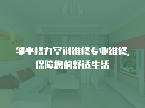 鄒平格力空調維修專業維修，保障您的舒適生活