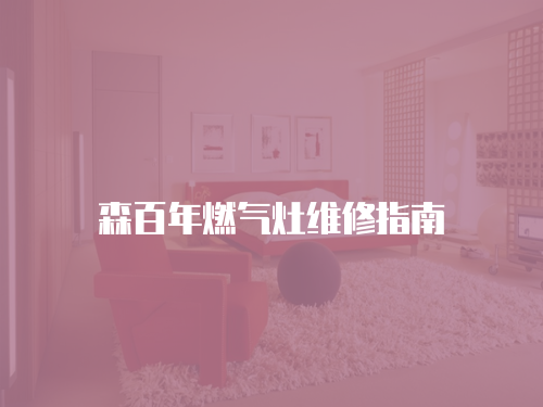 森百年燃氣灶維修指南