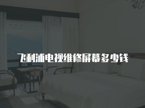 飛利浦電視維修屏幕多少錢