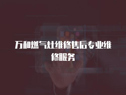 萬和燃氣灶維修售后專業維修服務