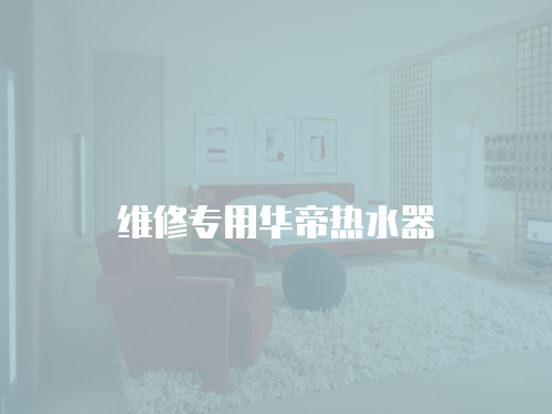 維修專用華帝熱水器