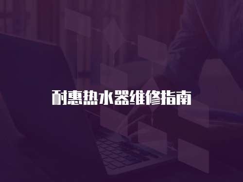 耐惠熱水器維修指南