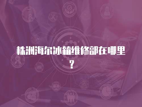 株洲海爾冰箱維修部在哪里？