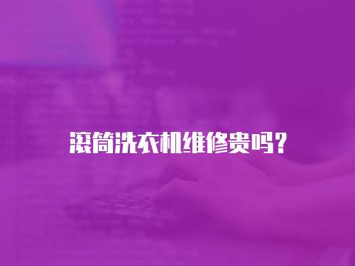 滾筒洗衣機維修貴嗎？