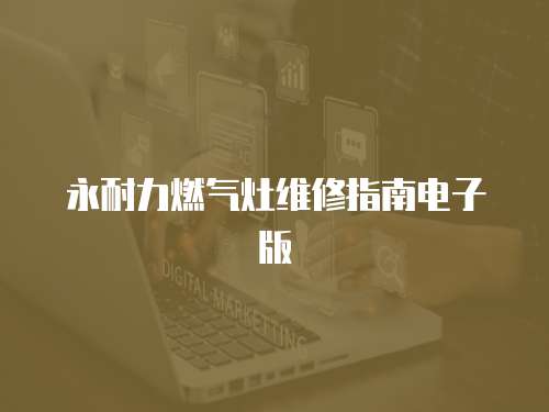 永耐力燃氣灶維修指南電子版