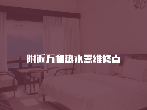 附近萬和熱水器維修點