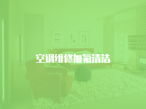 空調(diào)維修加氟清潔