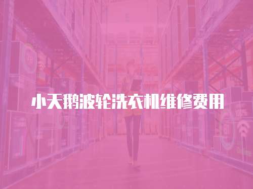 小天鵝波輪洗衣機維修費用