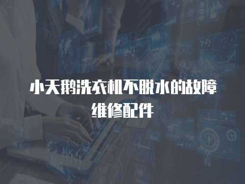 小天鵝洗衣機(jī)不脫水的故障維修配件
