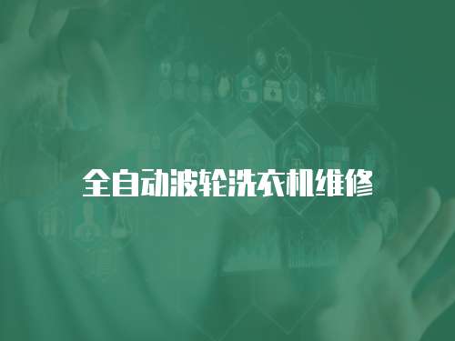 全自動波輪洗衣機維修