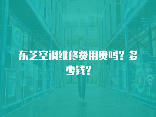 東芝空調維修費用貴嗎？多少錢？