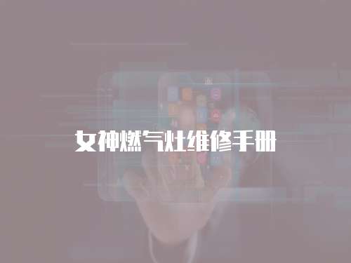 女神燃?xì)庠罹S修手冊