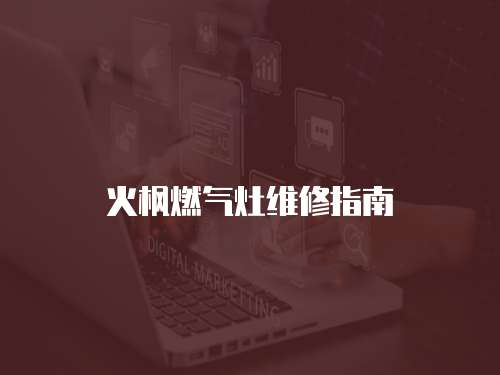 火楓燃氣灶維修指南