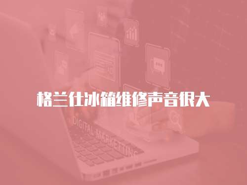 格蘭仕冰箱維修聲音很大