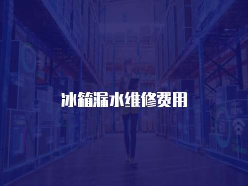 冰箱漏水維修費(fèi)用