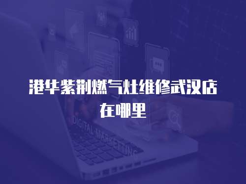 港華紫荊燃氣灶維修武漢店在哪里