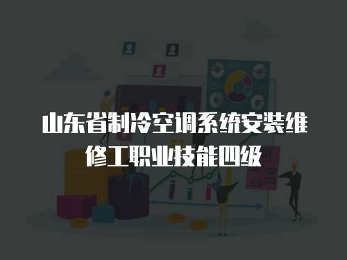 山東省制冷空調(diào)系統(tǒng)安裝維修工職業(yè)技能四級(jí)