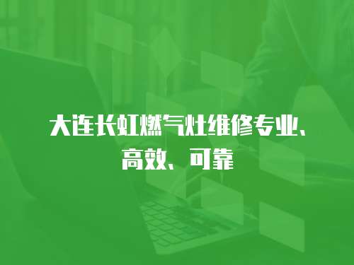 大連長虹燃氣灶維修專業、高效、可靠