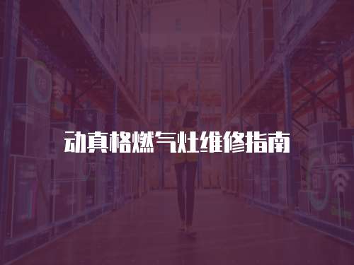 動真格燃氣灶維修指南