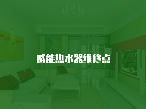 威能熱水器維修點