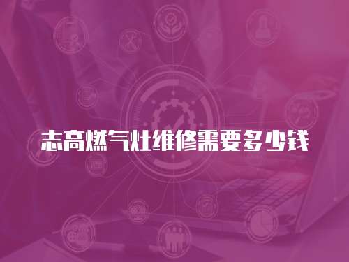 志高燃氣灶維修需要多少錢