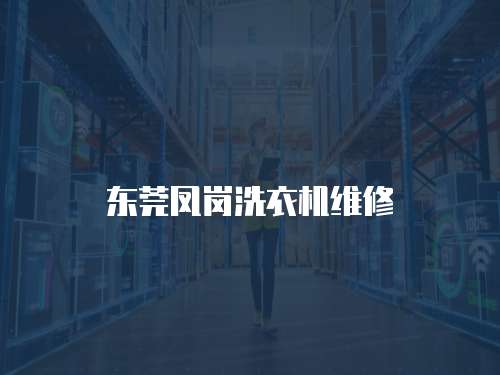 東莞鳳崗洗衣機維修